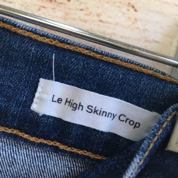 FRAME JEANS‎ LE HIGH SKINNY CROP IN KENYA WASH - Picture 8 of 9